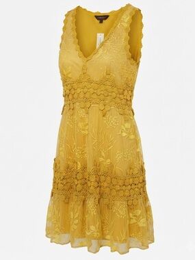 anthropologie yellow lace dress 3 Summer Wedding Outfits with Anthropologie